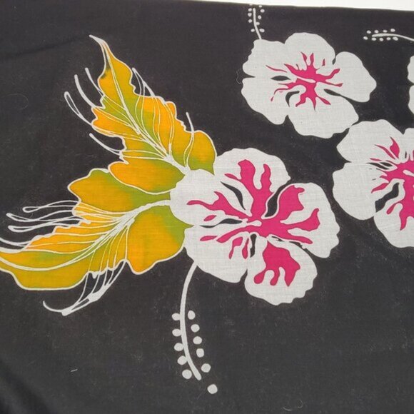 Womens Sarong Cotton Wrap Handpainted Batik Wrapskirt Beach Pareo Beachwear -NEW - Picture 3 of 6